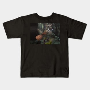 Steampunk fantail Kids T-Shirt